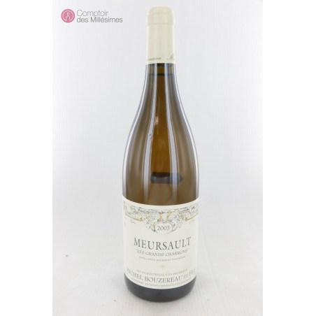 Meursault 2003 Les Grands Charrons - Michel Bouzereau
