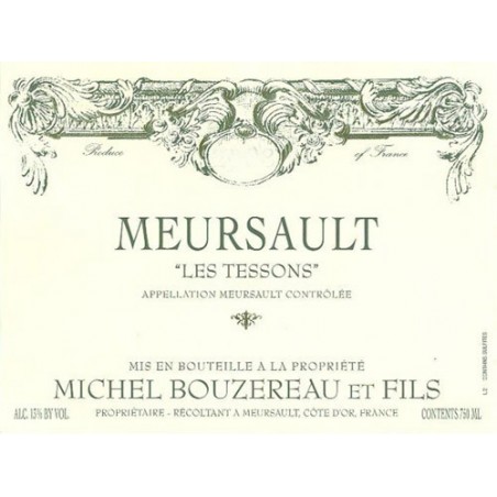 Meursault 2016 "Les Tessons" - Michel Bouzereau