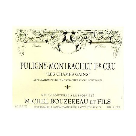 Puligny-Montrachet 1er Cru "Les Champs Gains" - Michel Bouzereau