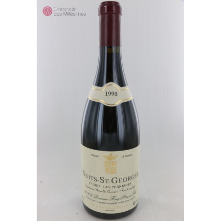 Nuits Saint Georges 1er Cru Les Perrières 1998 - Forey Père et Fils
