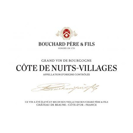 Côte de Nuits Village Bouchard Père et Fils