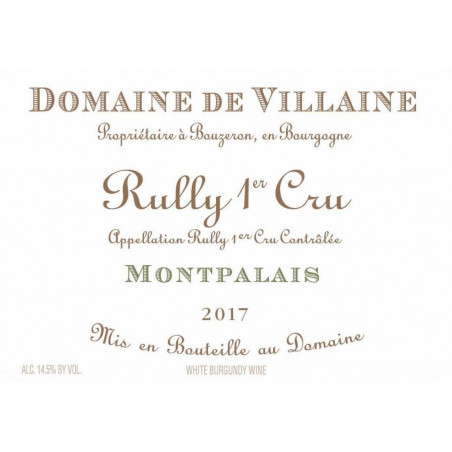 Rully 1er Cru Montpalais 2017