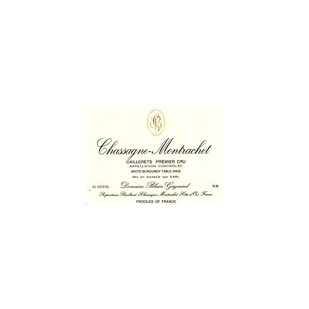 Chassagne Montrachet 1er cru  - Caillerets - Blain Gagnard