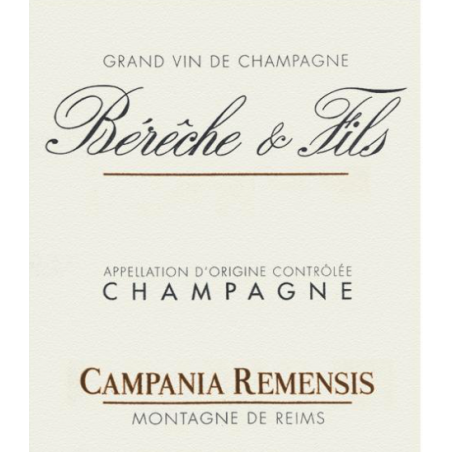 Champagne Campania Remensis Rosé - Bérêche et Fils