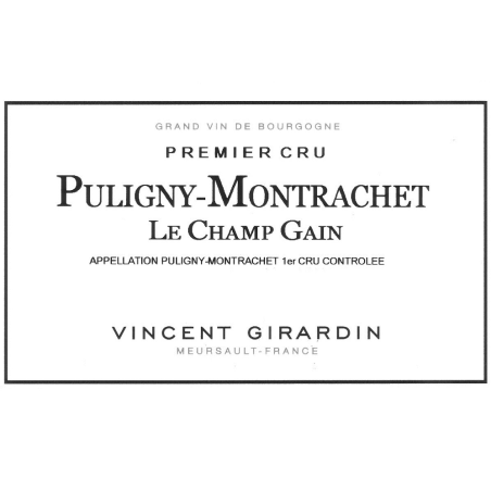 Puligny Montrachet 1er Cru Le Champ Gain - Vincent Girardin