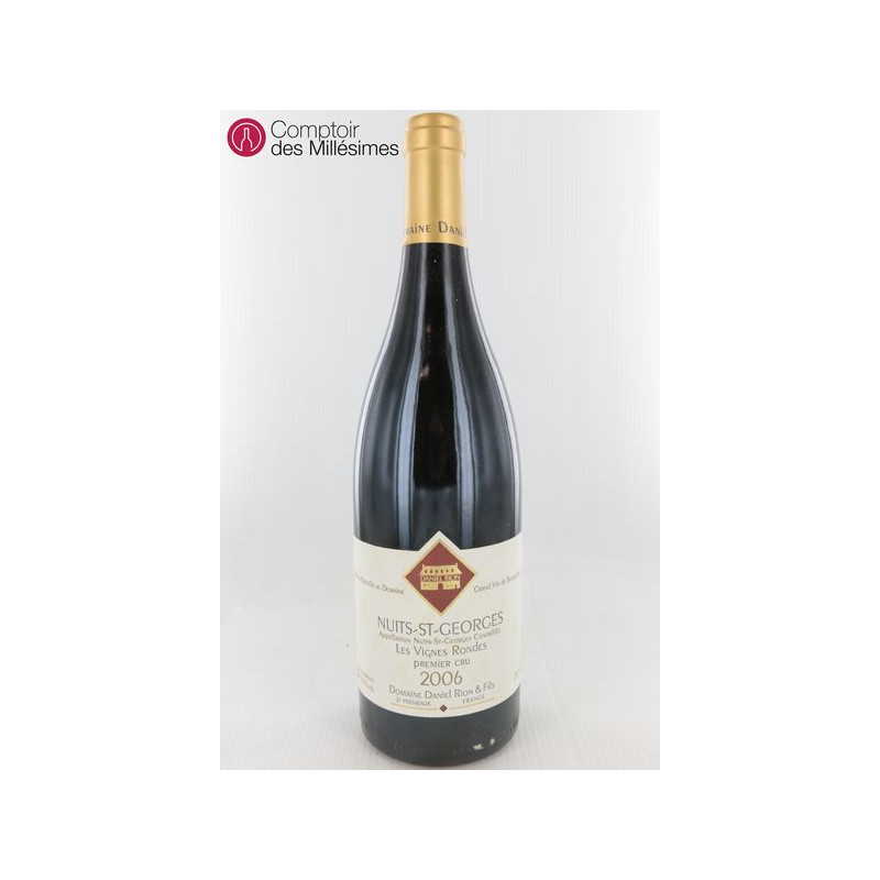 Nuits St Georges 1er Cru Les Vignes Rondes 2006, Daniel Rion
