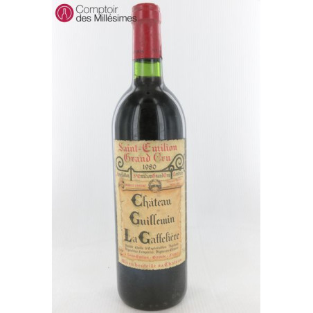 Château Guillemin La Gaffelière 1980