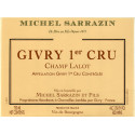 Givry Blanc 1er cru Champ Lalot Michel Sarrazin et Fils Givry Blanc 1er cru Champ Lalot Michel Sarrazin et Fils