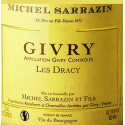 Givry Blanc Dracy Michel Sarrazin et Fils Comptoir des Millésimes Givry Blanc Dracy Michel Sarrazin et Fils Comptoir des Millésimes