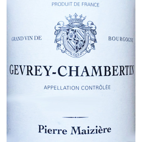 Gevrey Chambertin Pierre Maizière