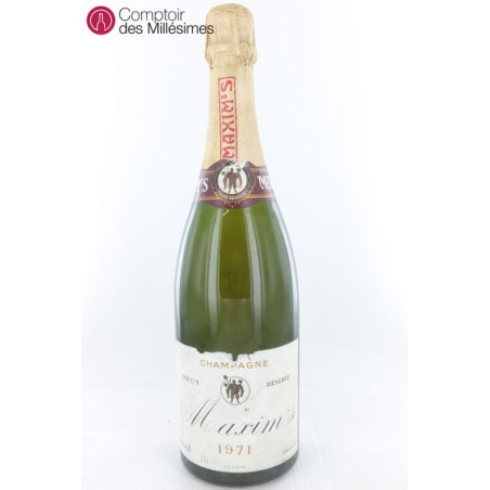 Brut Réserve 1971 - Champagne Maxim\'s