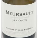 Meursault 2017 Les Criots - Pierre Boisson Meursault 2017 Les Criots - Pierre Boisson