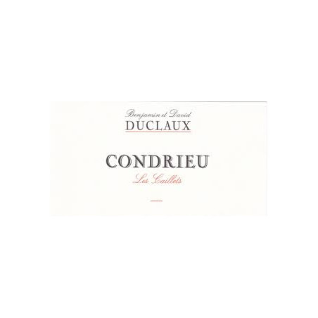 Condrieu Les Caillets etiquette domaine duclaux