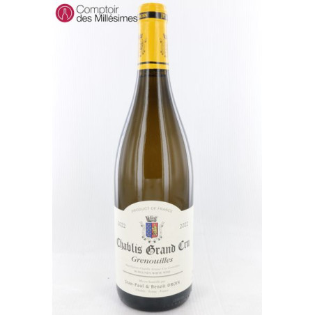 Chablis Grand Cru 2022 Grenouilles - Jean-Paul et Benoit Droin