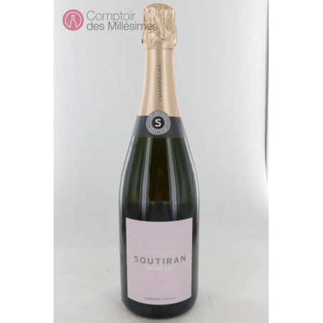Champagne Soutiran Rosé Grand Cru