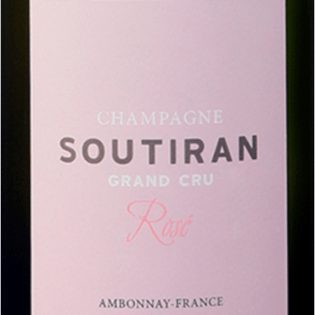 Champagne Soutiran Rosé Grand Cru