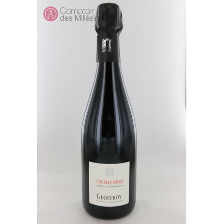 Cumières Rouge - Coteaux Champenois - Geoffroy