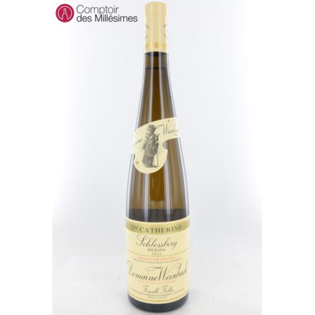 Riesling Schlossberg Cuvée Ste Catherine 2022 - Domaine Weinbach