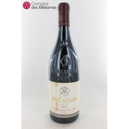 Chateauneuf du Pape 2003 - Paul Autard Chateauneuf du Pape 2003 - Paul Autard