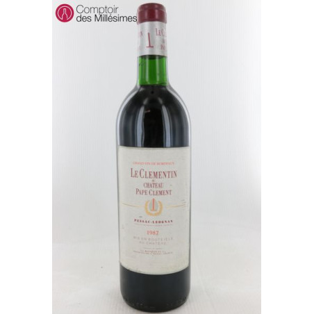 Le Clémentin de Pape Clément 1987