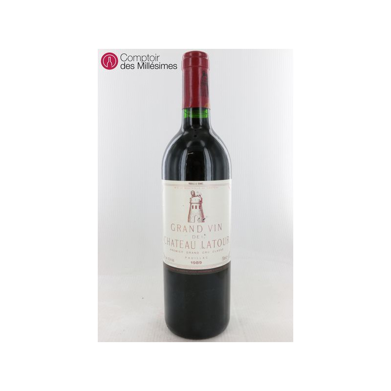 Château Latour 1989 - Achat vin Pauillac au meilleur prix