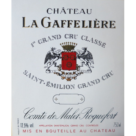 Château la Gaffelière 1987...