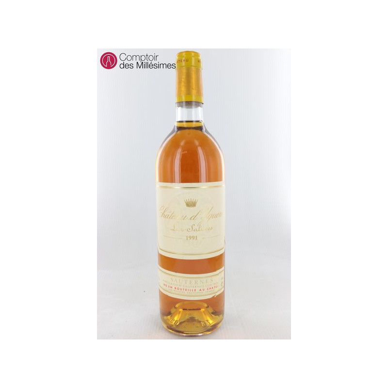 Château d'Yquem Sauternes 1991 Chateau D'yquem Sauternes 1991 750ml - Buy online at