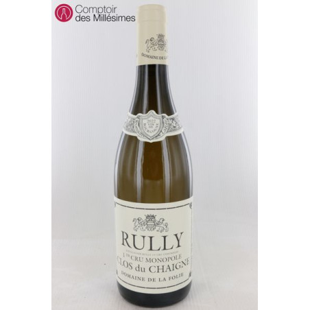 Rully Blanc 1er Cru Clos du Chaigne 2022 - Domaine de La Folie