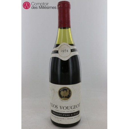 Clos Vougeot 1974 - Poulet Père et Fils