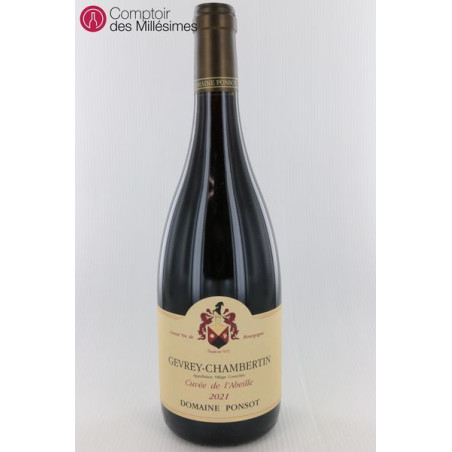 Gevrey-Chambertin 2021 Cuvée de l'Abeille - Ponsot