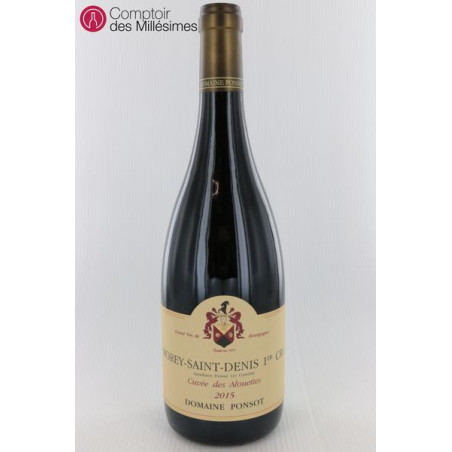 Morey St Denis 1er Cru Cuvée des Alouettes 2015 - Ponsot