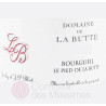 Bourgueil Le Pied de La Butte 2023 Domaine de la Butte - Jacky Blot - €18.00