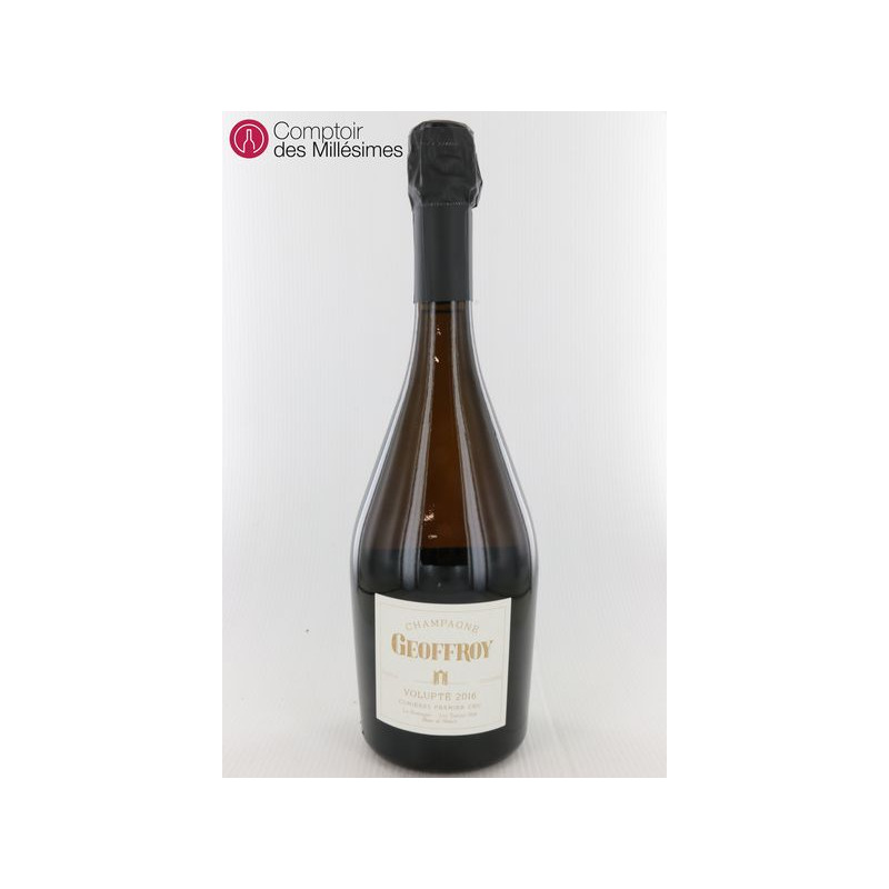 Champagne Volupté Blanc de Blancs 2016 - Champagne Geoffroy