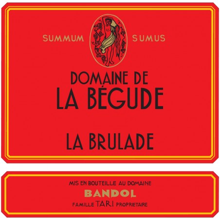 Bandol La Brulade - Domaine de la Bégude