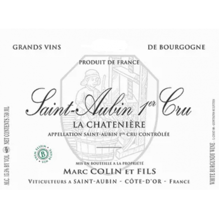 Saint Aubin 1er Cru "La Chatenière"   Marc Colin et ses Fils
