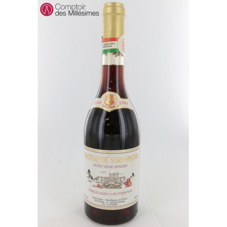 Tokaji 1988 Aszú 6 Puttonyos - Château de Sárospatak