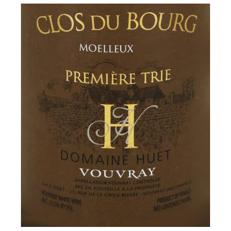 Clos du Bourg 2005 Moelleux...
