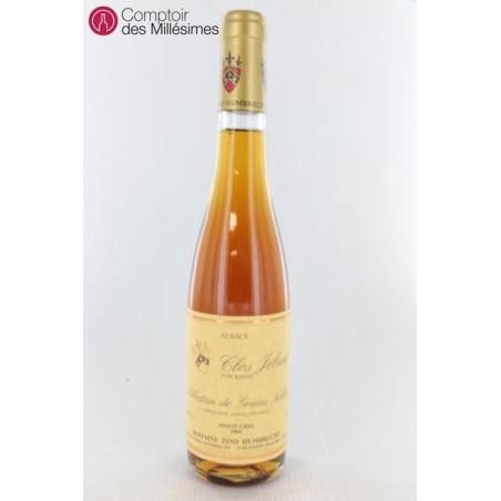 Pinot Gris Clos Jebsal 2005 SGN Trie Spéciale (demi bouteille) - Zind Humbrecht