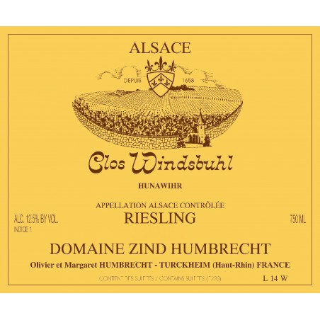 Riesling - Clos Windsbuhl  Zind-Humbrecht