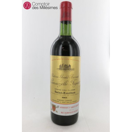 Château Grand Barrail Lamarzelle Figeac 1964