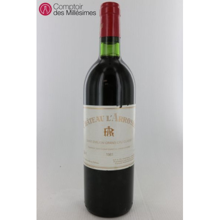Chateau l'Arrosée 1981