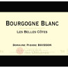 Bourgogne Blanc Les Belles Côtes 2021 - Pierre Boisson - 48,00 €
