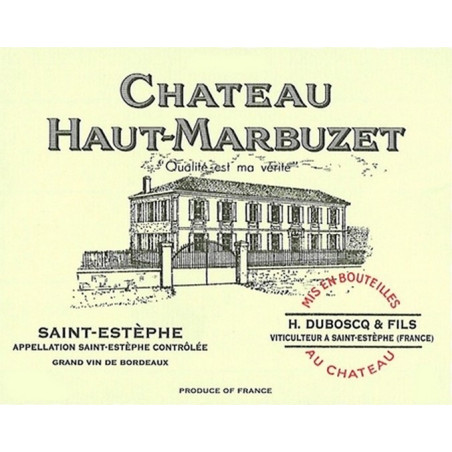 Château Haut Marbuzet 2006...