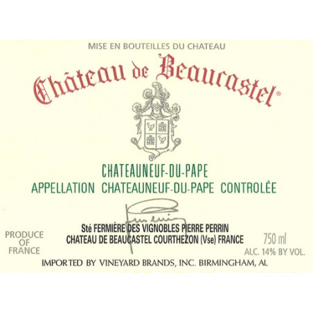 Château de Beaucastel 2010
