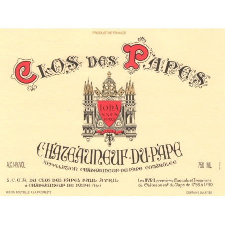 Clos des Papes 2016 en Magnum