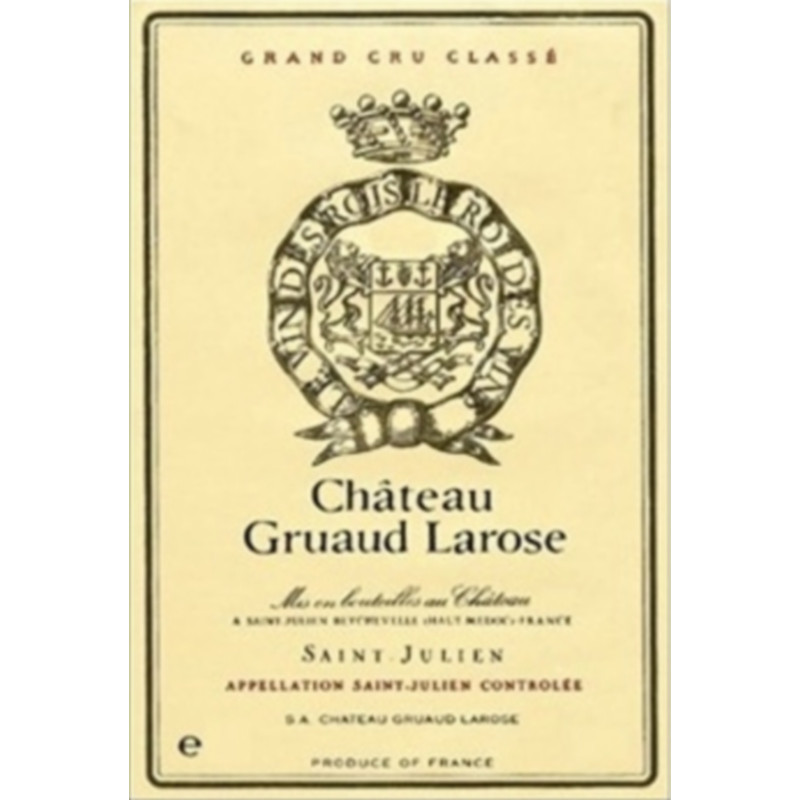 Château Gruaud Larose 1993 Deuxième Grand Cru Classé de Saint