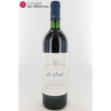 Côtes du Roussillon Village Credo 1995 - Domaine CAZES