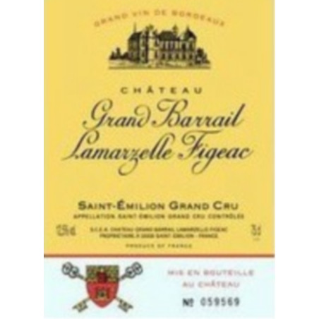 Château Grand Barrail Lamarzelle Figeac 1998