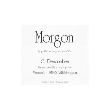 Morgon Georges Descombes
