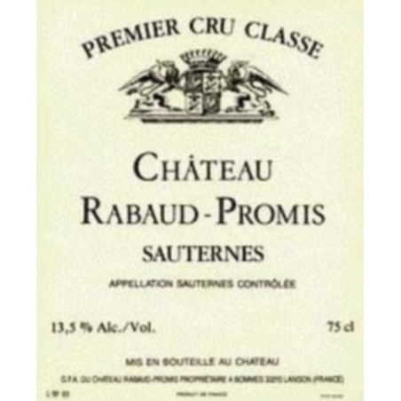 Château Rabaud Promis 1962
